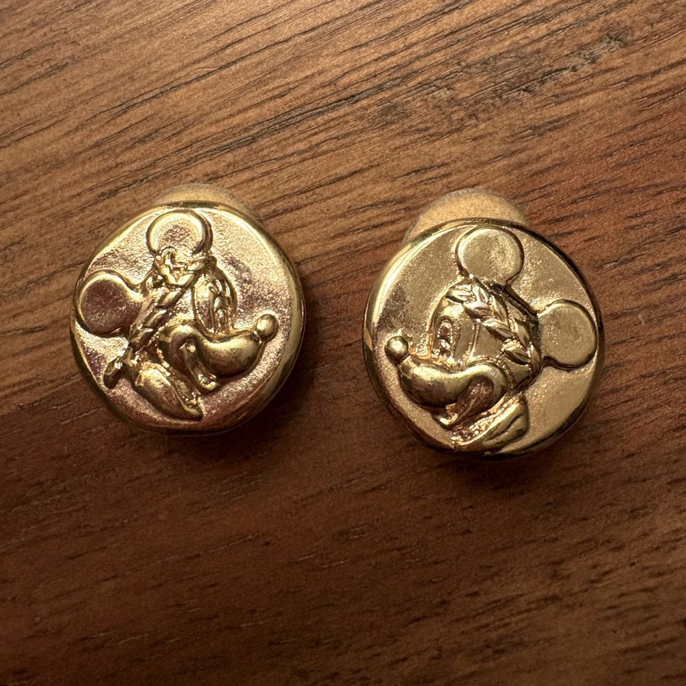 Wendy Gell Mickey Mouse Clip on Earrings